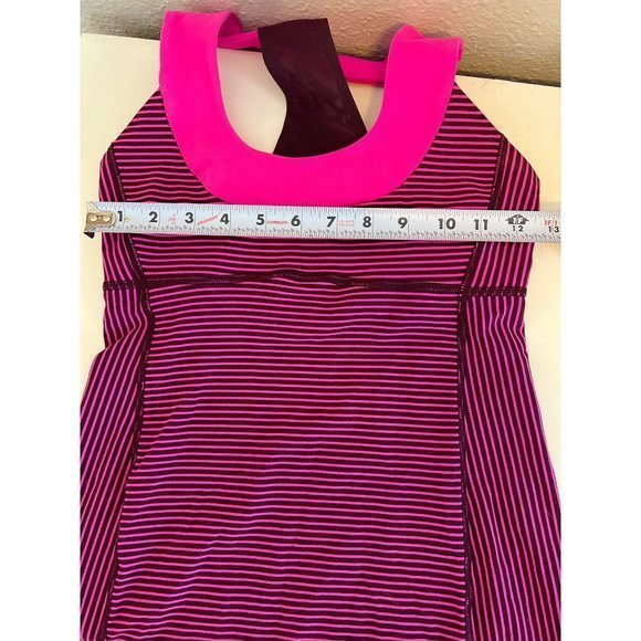 Lululemon Pink & Maroon Razorback Tank size‎ S/M - Picture 4 of 7